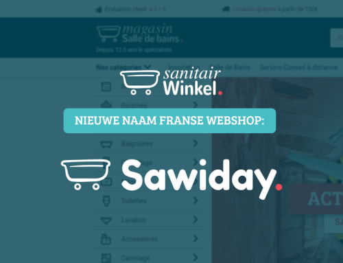 Sanitairwinkel wijzigt haar Franse naam in Sawiday